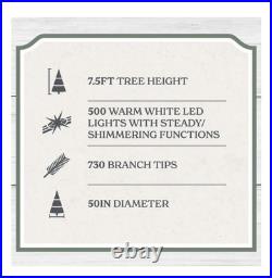 My Texas House 7.5ft Cypress Pre-Lit LED Christmas Tree 500 Twinkle Lights My Texas House 7.5ft Cypress Pre-Lit LED Christmas Tree 500 Twinkle Lights