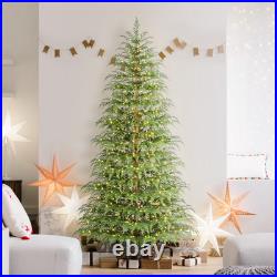 My Texas House 7.5ft Cypress Pre-Lit LED Christmas Tree 500 Twinkle Lights USA