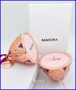 NEW 100% PANDORA 2020 Limited Edition Holiday Ornament Dangle Charm Gift Set