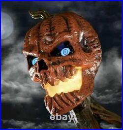 NEW? 12 ft Giant Inferno Pumpkin Head Skeleton Halloween NEW? 12 ft Giant Inferno Pumpkin Head Skeleton Halloween