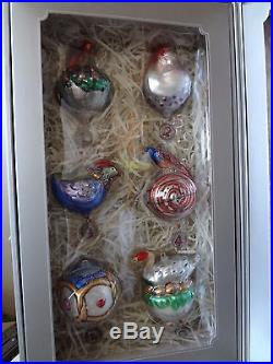 NEW 2016 Pottery Barn Twelve Days of Christmas Ornaments set of 12