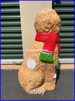 NEW 2.5 ft LED Golden Doodle Christmas Blow Mold Home Depot 2025 NEW 2.5 ft LED Golden Doodle Christmas Blow Mold Home Depot 2025