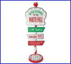 NEW 44 Lighted Welcome To The North Pole Marquee Christmas Sign 9734217