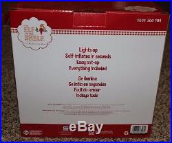 NEW 6.5ft Elf on the Shelf Scout on Fireplace Airblown Inflatable Outdoor GEMMY