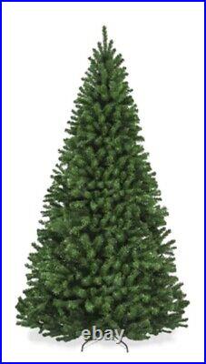 NEW 7.5′ Green Spruce Realistic Artificial Holiday Christmas Tree with Stand