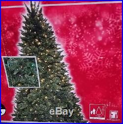 NEW 9FT PreLit Sierra Nevada Fir Christmas Tree LED Clear / Multi COLOR CHANGING