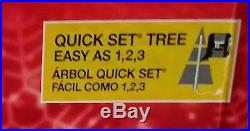 NEW 9FT PreLit Sierra Nevada Fir Christmas Tree LED Clear / Multi COLOR CHANGING