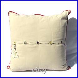 NEW Catstudio 12 DAYS OF CHRISTMAS X-LARGE 30 x 30 Pillow Hand Embroidered NEW Catstudio 12 DAYS OF CHRISTMAS X-LARGE 30 x 30 Pillow Hand Embroidered