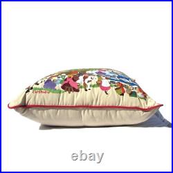 NEW Catstudio 12 DAYS OF CHRISTMAS X-LARGE 30 x 30 Pillow Hand Embroidered NEW Catstudio 12 DAYS OF CHRISTMAS X-LARGE 30 x 30 Pillow Hand Embroidered