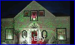 NEW Christmas Light Laser Show House Projector Holiday Lights Outdoor Decoration