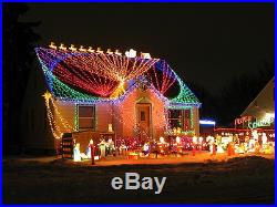 NEW Christmas SYNCHRONIZED LIGHTS SOUND System Music Outdoor Holiday Outlet Plug