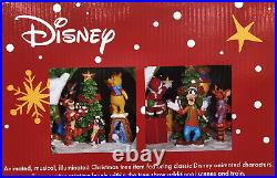 NEW Disney Animated Christmas Tree with 8 Christmas Songs 17 Inches Tall