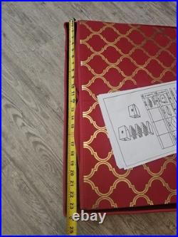 NEW Frontgate 3 Tier Stackable Christmas Ornament Storage Case Box Holds 60