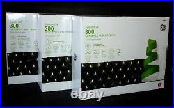 NEW GE ConstantON 300 Net Style High Density Clear Lights 6ft x 4ft (3 boxes)