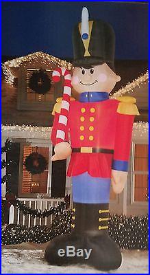 NEW Gemmy Christmas Colossal 16 FOOT Toy Soldier Inflatable Airblown Nutcracker