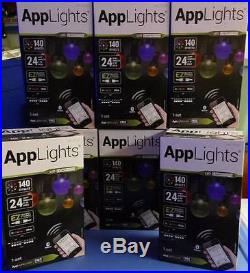 NEW Gemmy LED LightShow 24 AppLights G-30 Set Bundle Lot 8 SETS Clear Cover