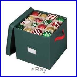 NEW Holiday 64 Compartment Cube Ornament Organizer