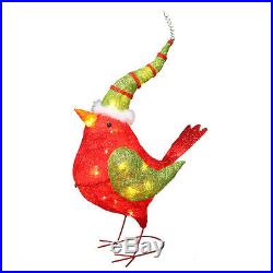 NEW Holiday Living 1-Piece 3 ft Cardinal Outdoor Christmas Decoration (LED)