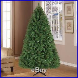 NEW Holiday Time 7.5ft Unlit Donner Fir Artificial Christmas Tree Green with Stand