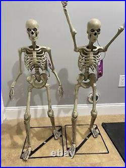 NEW Home Depot 3 FT. Foot LED Skeleton Skelley Home Accents Holiday SINGLE (1)