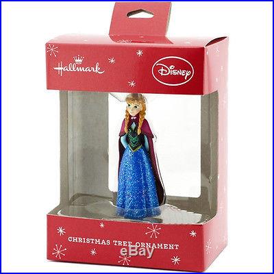 NEW IN BOX Hallmark Disney Frozen Anna Christmas tree holiday ornament
