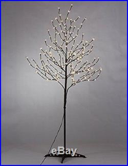 NEW! Indoor Outdoor 6' Pre-lit Cherry Blossom Flower Tree Holiday Party Decor