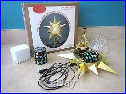 New Kurt S. Adler Bradford Early Years Color Changing Lighted Tree Topper Star