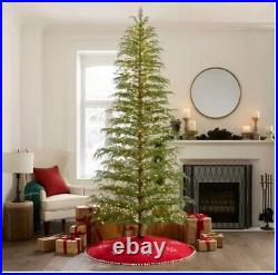 NEW MY TEXAS HOUSE 9ft PRE-LIT TWINKLE LED CYPRESS ARTIFICIAL CHRISTMAS TREE