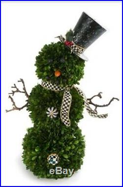 NEW Mackenzie childs Snowman Topiary Retails for $298