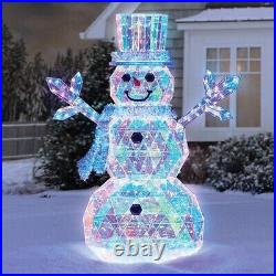 NEW Member’s Mark Christmas Decor 6′ Pre-Lit 19.9 lbs. Prismatic? Snowman