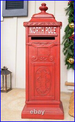 NEW OUTDOOR Letters To SANTA Mailbox free Shipping