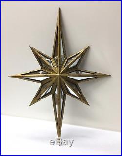 NEW Pottery Barn Decorative Star Mirror, SMALL, Christmas Holiday Wall Decor