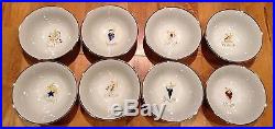 NEW Pottery Barn Reindeer Bowls Full Set of All 8! Holiday RAREGreat Gift