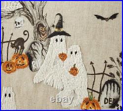 NEW Pottery Barn Scary Squad Lumbar Pillow Cover, Halloween, Ghosts