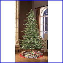 NEW Puleo Tree Company 7.5′ Pre-lit Aspen Green Fir Christmas 700 UL Clear Light
