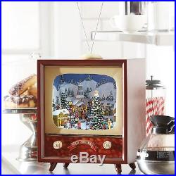 NEW Raz 22 Musical Animated Retro Television TV Christmas Figure 3816449