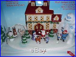 NEW Rudolph The Red Nosed Reindeer Illuminated & Musical Village Christmas Decor