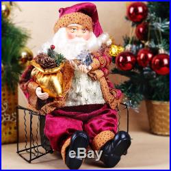 NEW Sitting Santa Claus Christmas Decoration Supplies Christmas Ornaments Sales