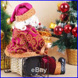 NEW Sitting Santa Claus Christmas Decoration Supplies Christmas Ornaments Sales