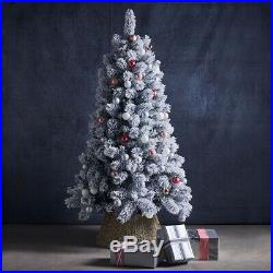 NEW Snowy Aspen Christmas Tree 1.8M 6Ft 477Tips Metal Stand Home Decoration Gift