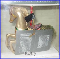 NEW The Smithsonian Collection Kurt S Adler Carousel Animals Ornament SEAHORSE