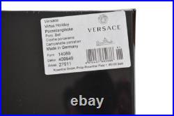 NEW VERSACE ROSENTHAL VIRTUS HOLIDAY Porcelain Christmas Holiday BELL Ornament