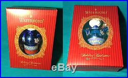 NEW WATERFORD Christmas Glass RARE LIMITED EDITION Majestic SANTA Ornament w BOX