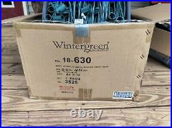 NEW WINTERGREEN LIGHTING 1000 feet C7/C9 Christmas Spool Green Wire with Socket