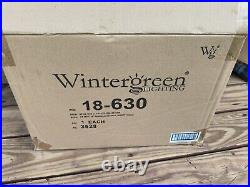 NEW WINTERGREEN LIGHTING 1000 feet C7/C9 Christmas Spool Green Wire with Socket