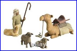 NEW Willow Tree Christmas Nativity Set Shepherd and Stable Animals