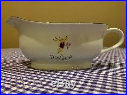 NEW in BOX Pottery Barn DANCER REINDEER GRAVY BOAT Rare NIB Collector’s Edition