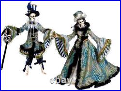 NIB Mark Roberts Blue Wave Skeletons Small 18 2024