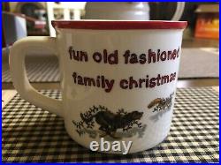 NIB-Pottery Barn National Lampoon's Christmas Vacation Set/2 mugs
