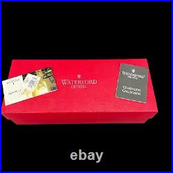 NIB Waterford Crystal Tree Top Ornament Clarendon Cased Ruby Tree Topper Boxed